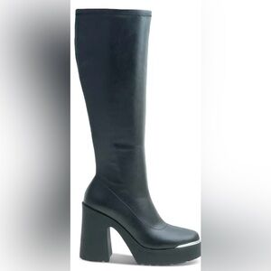 Black Knee-High Women's Boots